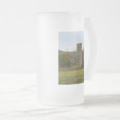 Ein alter Bauernhof Silo Mattglas Bierglas (VorderseiteRechts)