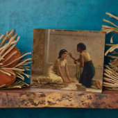 Ein alter Brauch Fotoplatte (Seite)