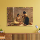 Ein alter Brauch Leinwanddruck (Insitu (Wohnzimmer))