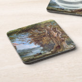 Ein alter Buchen-Baum, 1794 (Öl auf Leinwand) Getränkeuntersetzer (Linke Seite)