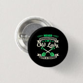 Ein alter Damengarten mit Schaufel Button (Vorne & Hinten)