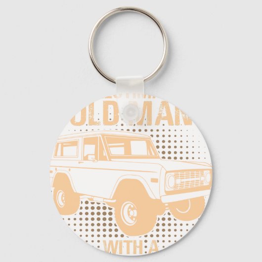 Ein alter Ford Bronco Schlüsselanhänger (Vorderseite)