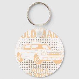 Ein alter Ford Mustang 1966 Fastback Schlüsselanhänger