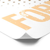 Ein alter Ford Mustang 2007 Gt Poster (Ecke)