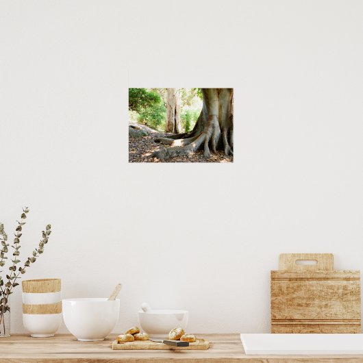 Ein alter großer Baum Poster (Küche)