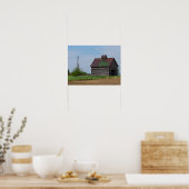Ein alter Illinois-Stall Poster (Küche)