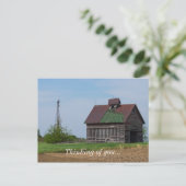 Ein alter Illinois-Stall Postkarte (Stehend Vorderseite)