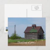 Ein alter Illinois-Stall Postkarte (Vorne/Hinten)