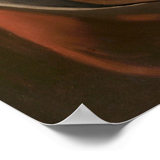 Ein alter Mann - Abraham Bloemaert Fine Art Poster (Ecke)