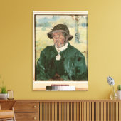 Ein alter Mann, Celeyran, 1882 Leinwanddruck (Insitu (Wohnzimmer))