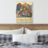 Ein alter Mann und ein junger Mann Leinwanddruck (Insitu (Schlafzimmer))