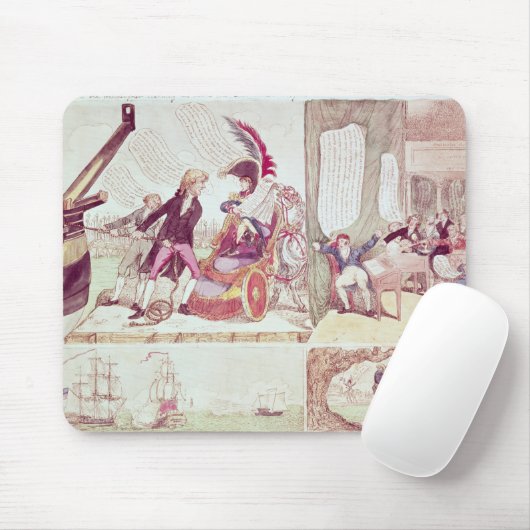 Ein alter Philosophen-Unterricht Mousepad (Mit Mouse)