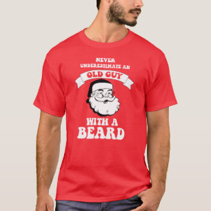 Ein alter Typ mit Bart - lustiges Weihnachten T-Shirt