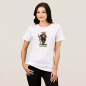 Ein älterer Elf startet eine Reise Tri-Blend Shirt (Vorderseite voll)