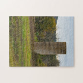 Ein altes Bauernhaus Silo Jigsaw Puzzle (Horizontal)