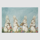 Ein altes Bild von Osterkaninchen Seidenpapier (Vorderseite)