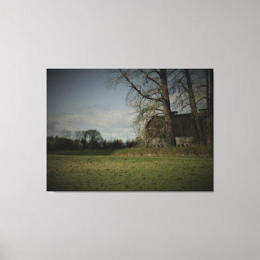 Ein altes Land Leinwanddruck (Vorderseite)
