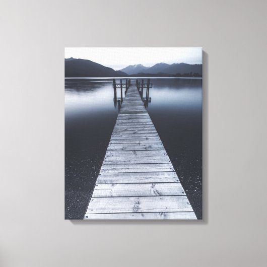 Ein altes Pier-Portrait Leinwanddruck (Vorderseite)