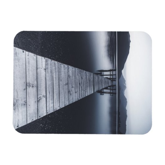 Ein altes Pier-Portrait Magnet (Horizontal)