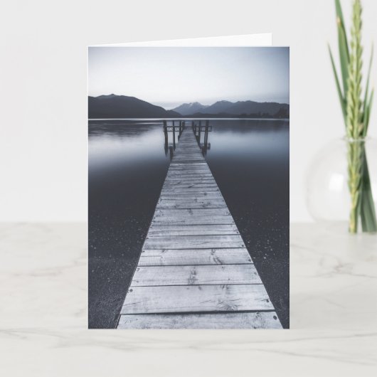 Ein altes Pier-Porträt Karte (Vorderseite)