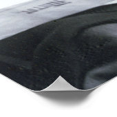 Ein altes Salz Poster (Ecke)