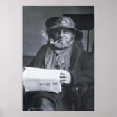 Ein altes Salz Poster (Vorne)