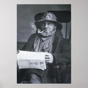 Ein altes Salz Poster