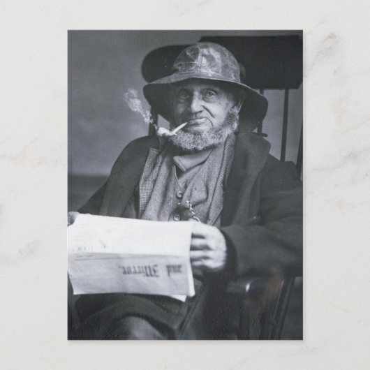 Ein altes Salz Postkarte (Vorderseite)