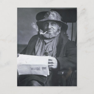 Ein altes Salz Postkarte