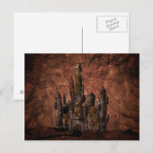 Ein altes Schloss Postkarte (Vorne/Hinten)