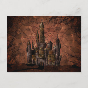 Ein altes Schloss Postkarte