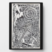 Ein altes Spiel Fotoplatte (Vorderseite)