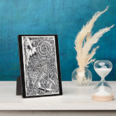 Ein altes Spiel Fotoplatte (Seite)