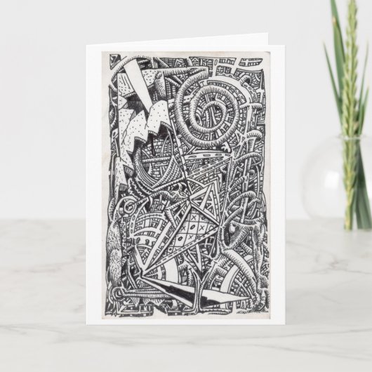 Ein altes Spiel. Karte (Vorderseite)