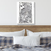 Ein altes Spiel Leinwanddruck (Insitu (Schlafzimmer))