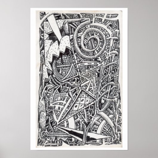 Ein altes Spiel Poster (Vorne)