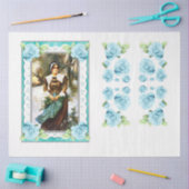 Ein altes Weihnachtsdesign 10 Seidenpapier (Basteln)