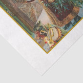 Ein altes Weihnachtsdesign 12 Seidenpapier (Ausschnitt)