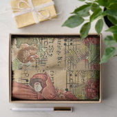 Ein altes Weihnachtskonzept 5 Seidenpapier (Geschenk)