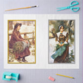 Ein altes Weihnachtskonzept 9 Seidenpapier (Basteln)