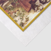 Ein altes Weihnachtskonzept 9 Seidenpapier (Ausschnitt)