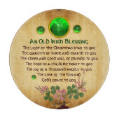 Ein altirisches Weihnachtsgesegment Schneidebrett (Vorderseite)