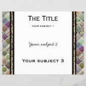 Ein altmodisches Poster Flyer (Vorne)