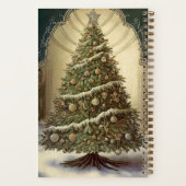 "Ein altmodisches Weihnachtsblatt" Notizblock (Rückseite)