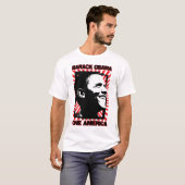 Ein Amerika- - Obama12 Shirt (Vorne ganz)