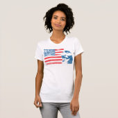 Ein Amerika Retro T-Shirt (Vorne ganz)
