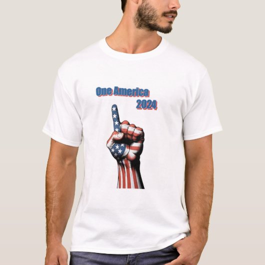 Ein Amerika-T - Shirt (Vorderseite)