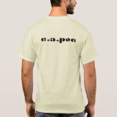 Ein amerikanischer Dichter T-Shirt (Rückseite)