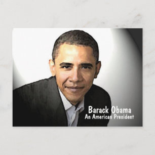 Ein amerikanischer Präsident Postkarte