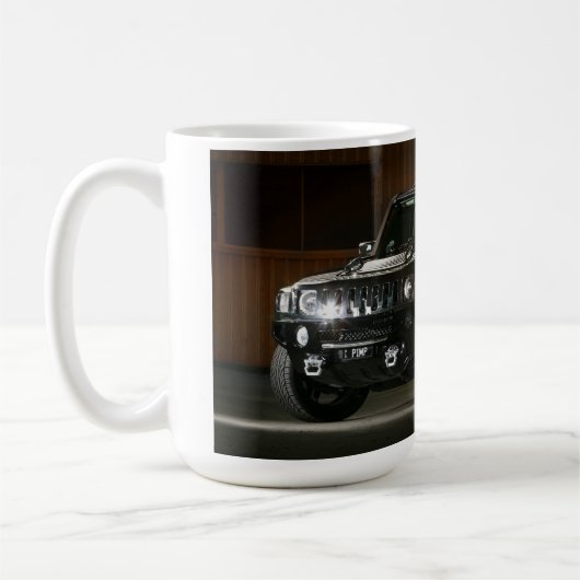 Ein amerikanischer städtischer Krieger - Kaffeetasse (Links)